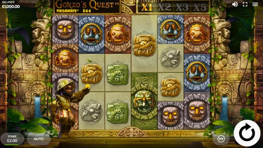 Gonzo Quest Slot Gameplay